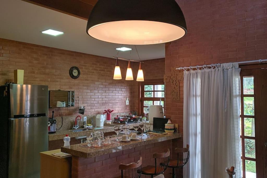 Casa Ao Lado Da Cervejaria 3 Santas No Caravaggio Villa Санта Тереза Екстериор снимка